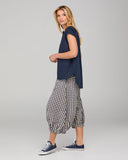 Guru Pants - Navy Seersucker