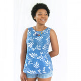 Boardwalk Blouse - Forage Stone