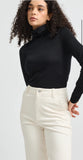 Turtle Neck Merino Tee - Lots of Colours