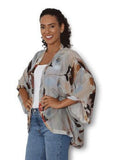 Silk Chiffon Artists Kimono - Calm Rescue Story
