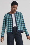 Kensa Organic Cotton Cardigan - Circlet Maritime Emulsion