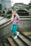 Amazon Kaleidoscope Cropped Puffer Jacket