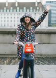Night Polka Longline Puffer Jacket