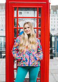 Amazon Kaleidoscope Cropped Puffer Jacket