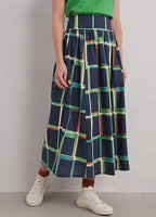 Mevagissey Skirt - Window Panes Maritime