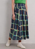 Mevagissey Skirt - Window Panes Maritime