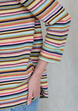 Moriko Cotton 3/4 Crew - Oat