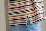 Moriko Cotton 3/4 Crew - Oat