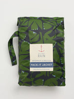 Pack It Jacket - Floral Cutout Forest Green