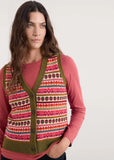Percella Cove Waistcoat Vest - Scillia Aran