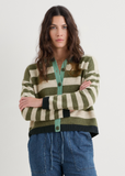 Pinwell Cardigan - Light Olive