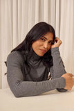 Maya Turtle Neck - Grey