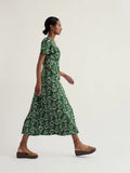 Chateaux Dress - Yarrow Study Treetop