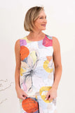 Button Back Shell Top - Petal Drift