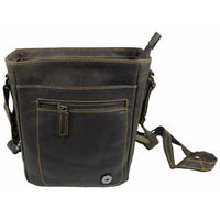 Leather Shoulder Bag - Hobart Brown