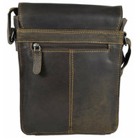 Leather Shoulder Bag - Hobart Brown