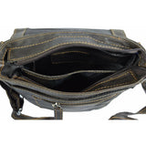 Leather Shoulder Bag - Hobart Brown