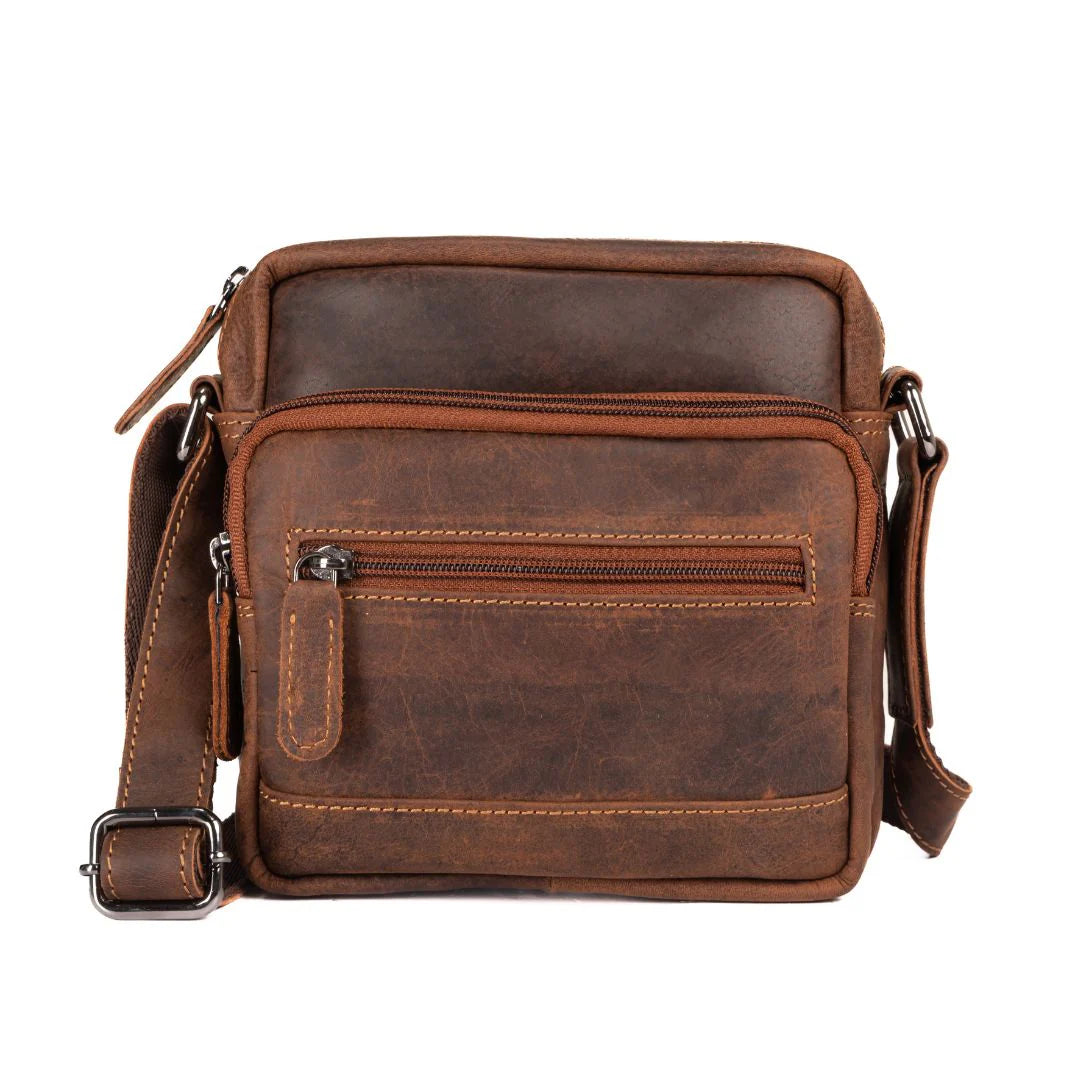 Springwood Title Leather Shoulder Bag - Oliver – Arabesque Springwood