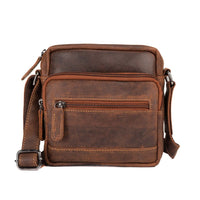 Leather Shoulder Bag - Oliver