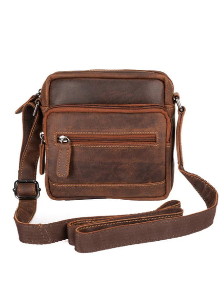 Leather Shoulder Bag - Oliver