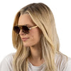 Billy Opal Tort Sunglasses
