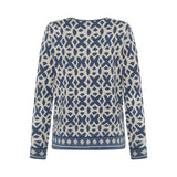 Tide Cotton Jacquard Cardigan - Midnight
