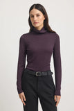 Turtle Neck Merino Tee - Lots of Colours