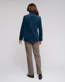 Gallery Cord Blazer - Petrol