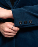 Gallery Cord Blazer - Petrol