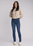 Slim Leg Full Length Pull On - Denim