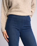 Slim Leg Full Length Pull On - Denim