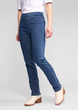 Bay Denim Pull On Pants - Brushed Indigo