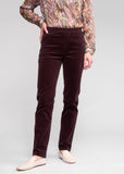 Bay Cord Pull On Pants - Merlot