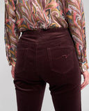 Bay Cord Pull On Pants - Merlot