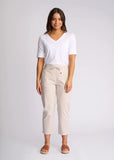 Henley 7/8 Pants - Stone