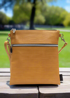 Roma Tote - Mustard Reptile