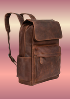 Leather Vintage Backpacker - Scott