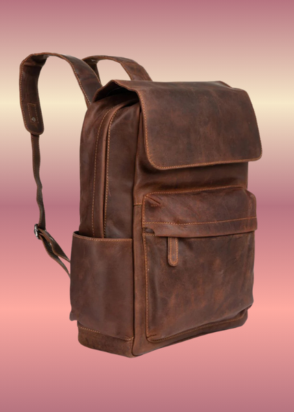 Leather Vintage Backpacker - Scott