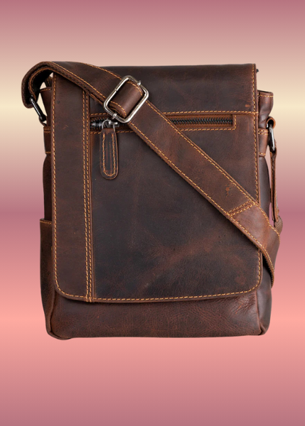Leather Mini-Messenger - Henry Sandal