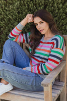 Multi Stripe Pullover