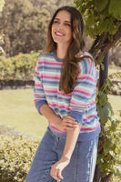 Pastel Stripe Pullover