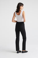 High Rise Straight Leg Merino Denim Jeans