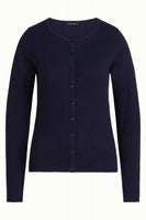 Cocoon Cardi Roundneck - Navy