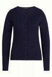 Cocoon Cardi Roundneck - Navy
