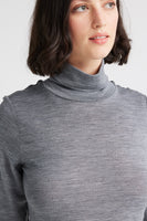 Turtle Neck Merino Tee - Lots of Colours