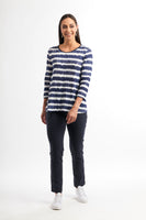 Long Slim Pants - White