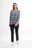 Long Slim Pants - White