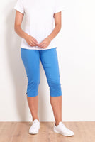 Split Enz Trapeze Pants - Azure