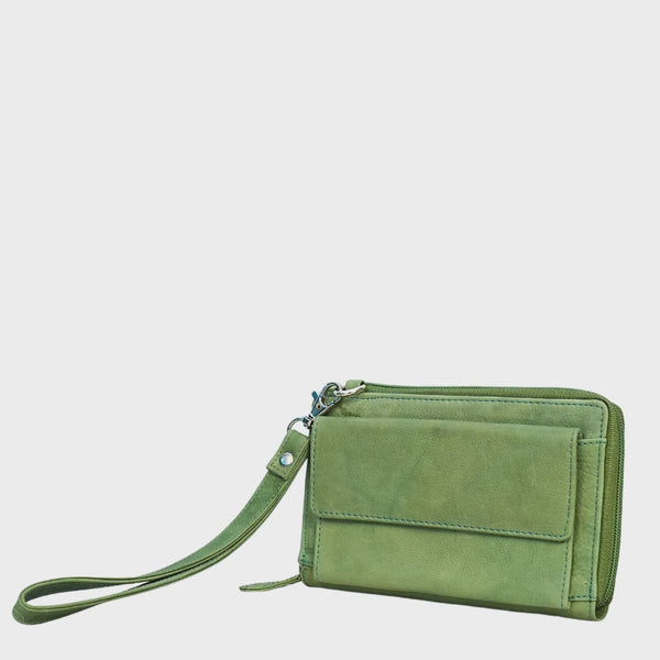 Small Zip Around Leather Cross Body Bag -  Lots of Colours