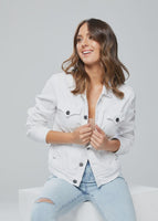 NL Hornsey Hybrid Denim Jacket - White